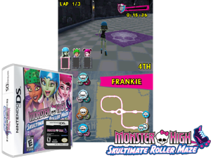 Monster High - Skultimate Roller Maze (Europe) (En,Fr,De,Es,It,Nl,Sv,No,Da,Fi) Cover